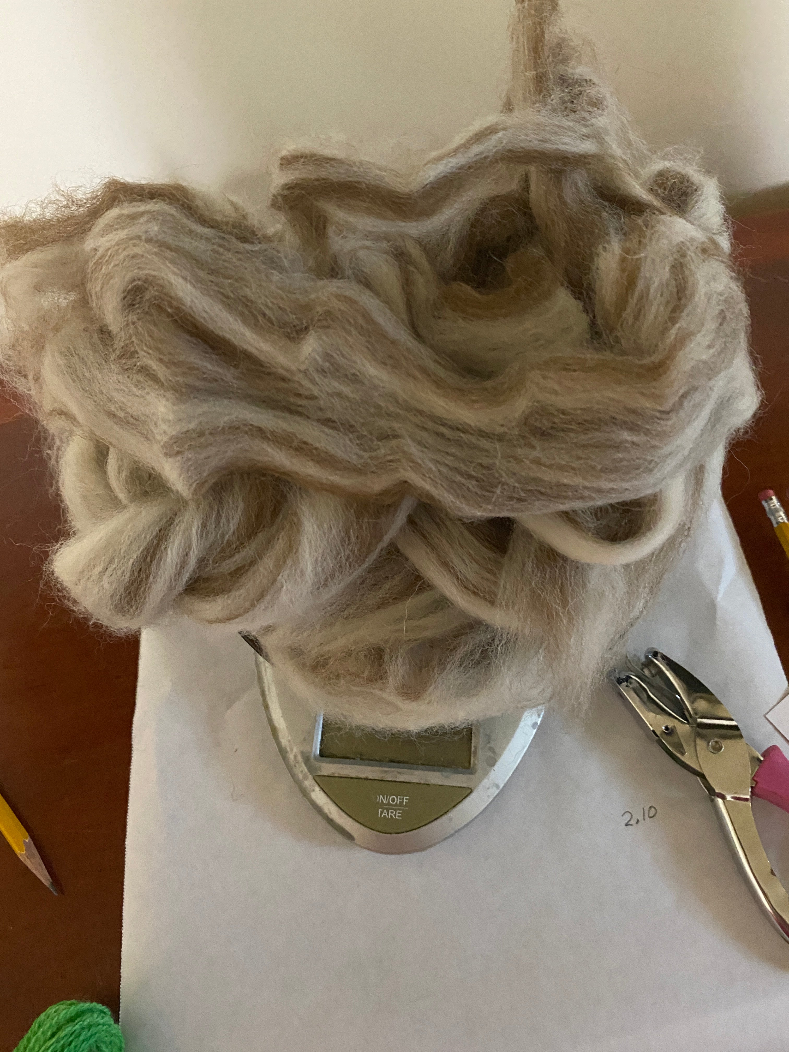 Shetland fiber